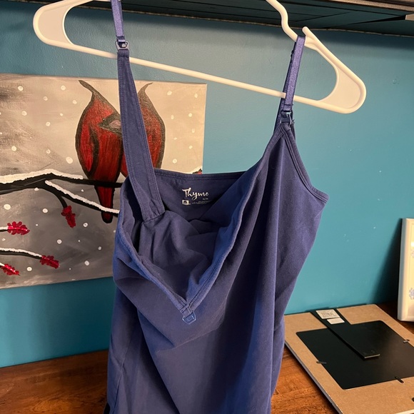 Thyme maternity breastfeeding top - Picture 2 of 4